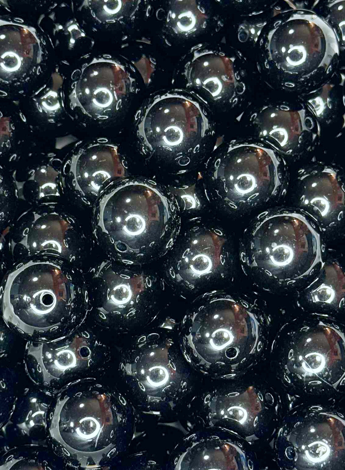 A11 20MM SOLID ACRYLIC BUBBLEGUM ONYX (1ct)