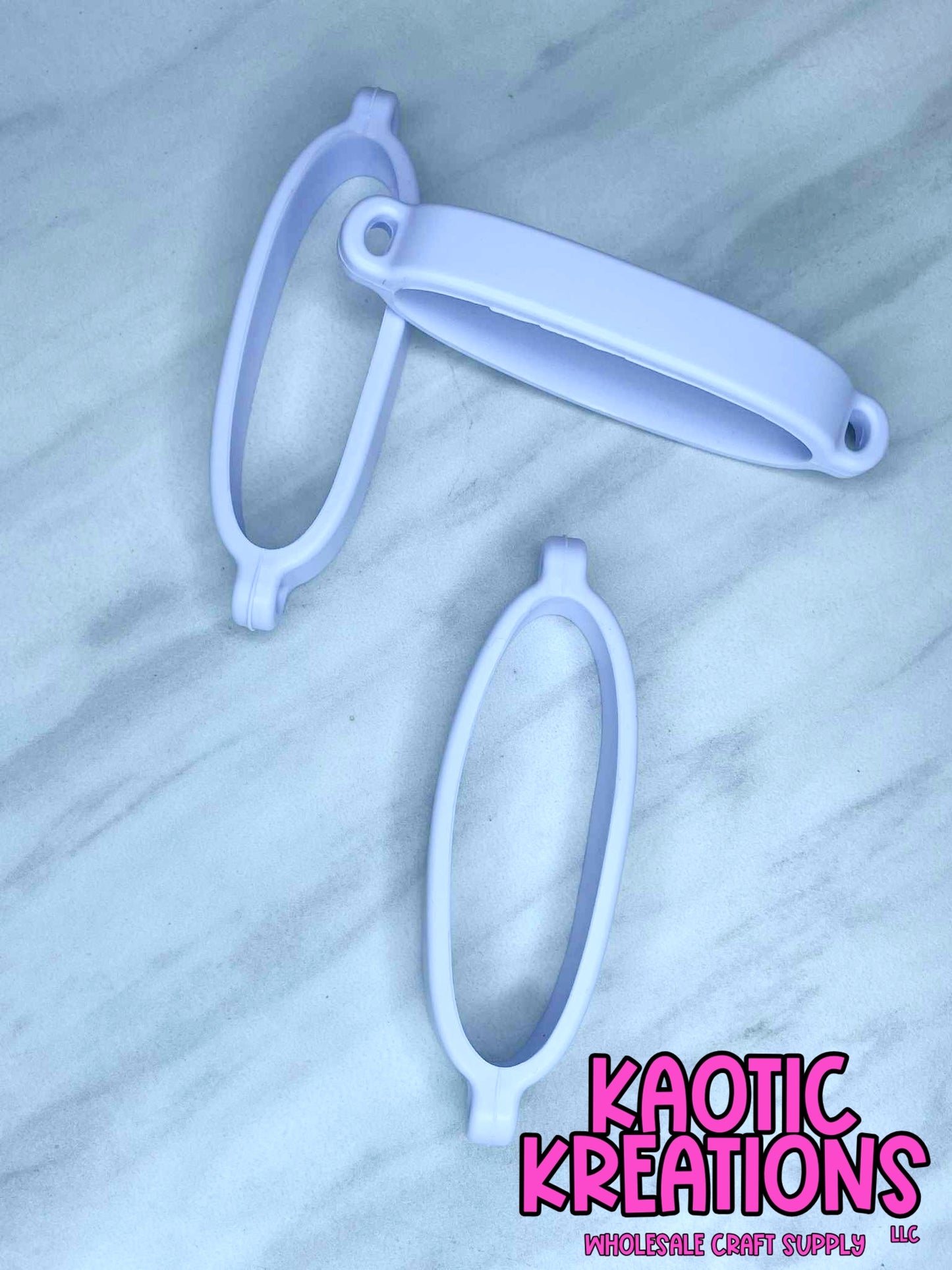 BEADABLE TUMBLER SILICONE CARRIER RING #03 PALE LILAC (1ct)