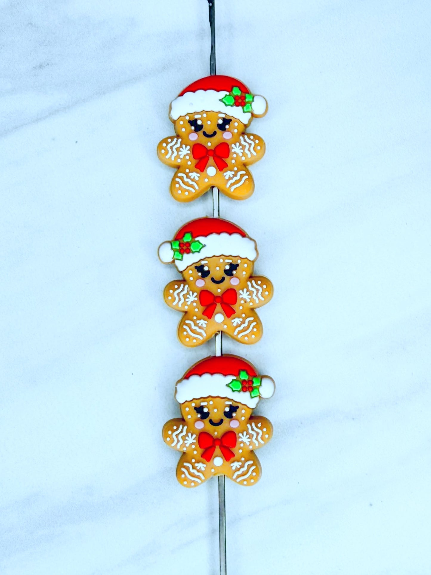 GINGERBREAD SILICONE FOCAL D582 (1ct)