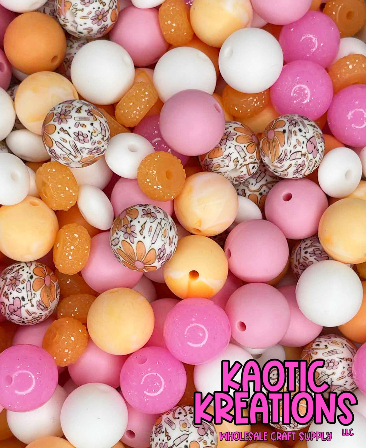 *KAELANN'S KREATION* SILICONE BEAD MIX #35 (26ct)