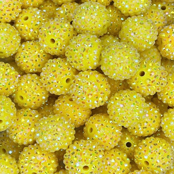 #20 20MM RHINESTONE ACRYLIC BANANAS (1ct)