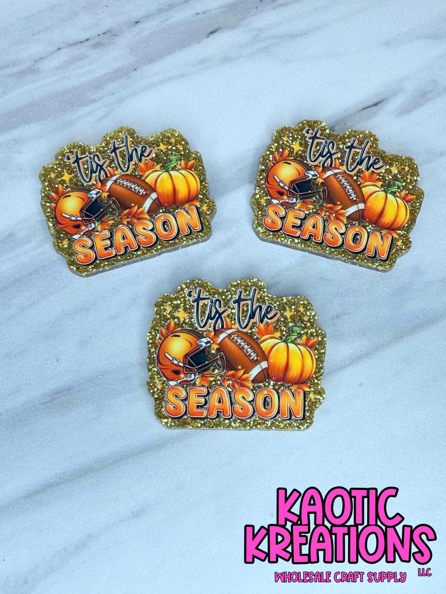 FLATBACK ACRYLIC TIS THE SEASON F40 (1ct)