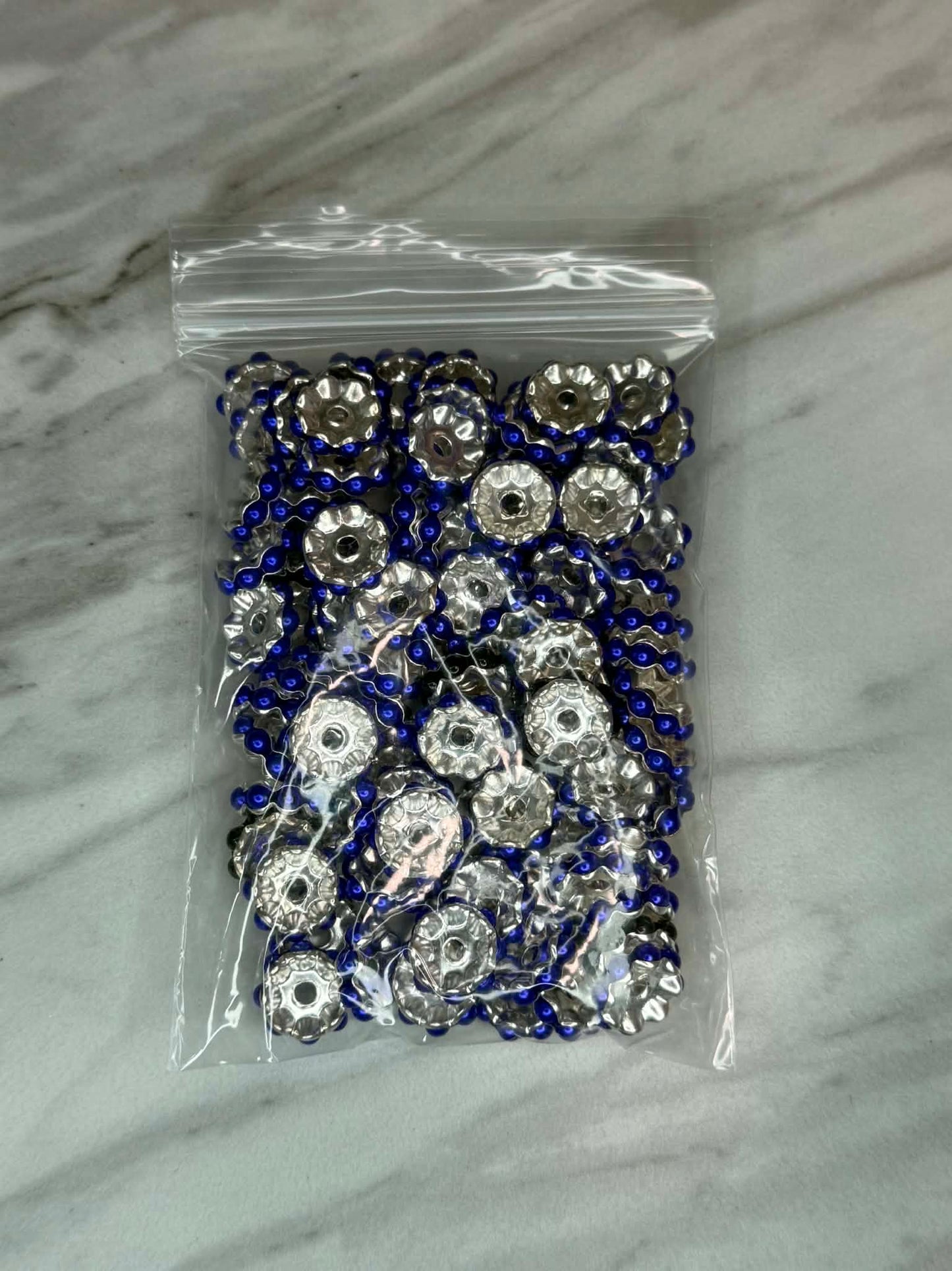 (SHOP DESTASH) 12MM WAVE PEARL SPACERS (98ct)