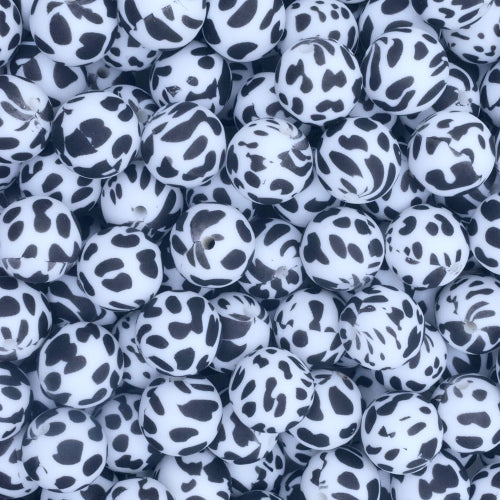 P15 BLACK/WHITE COW 15MM PRINT (1ct)