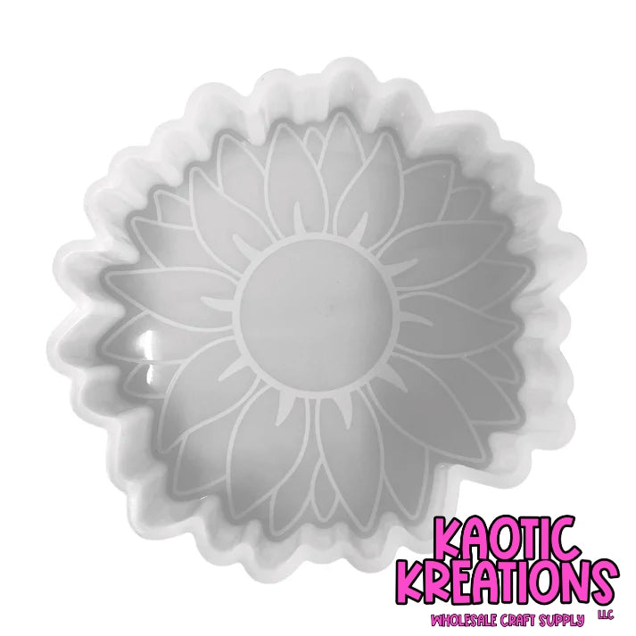 SUNFLOWER SILICONE FRESHIE MOLD 5.25" W x 1" D M26 (1ct)