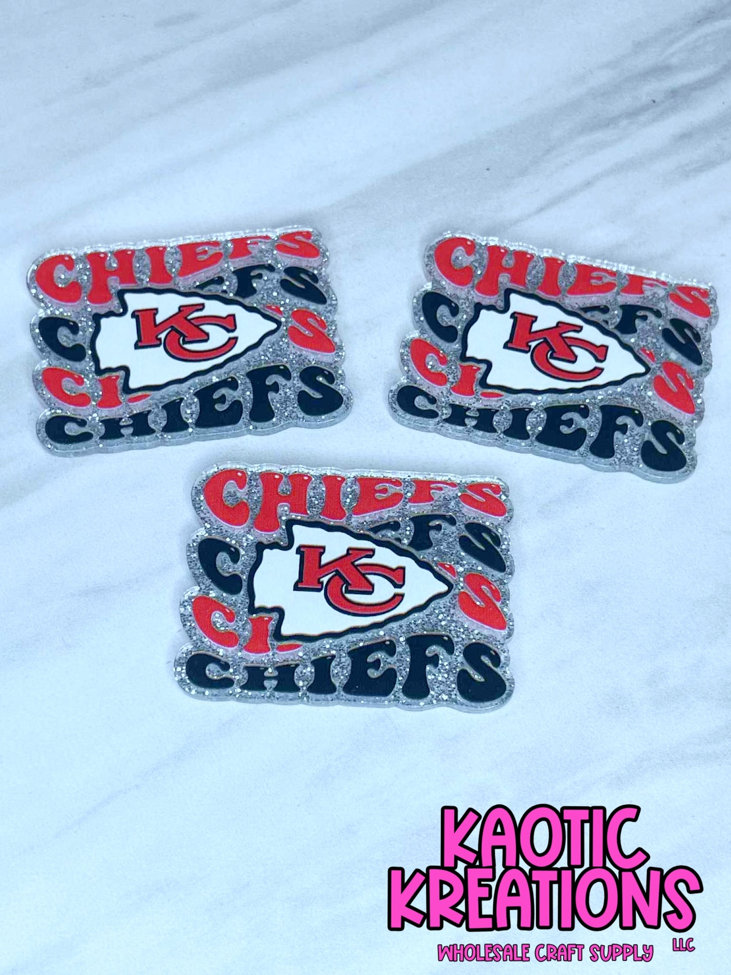 FLATBACK ACRYLIC CHIEFS F597 (1ct)
