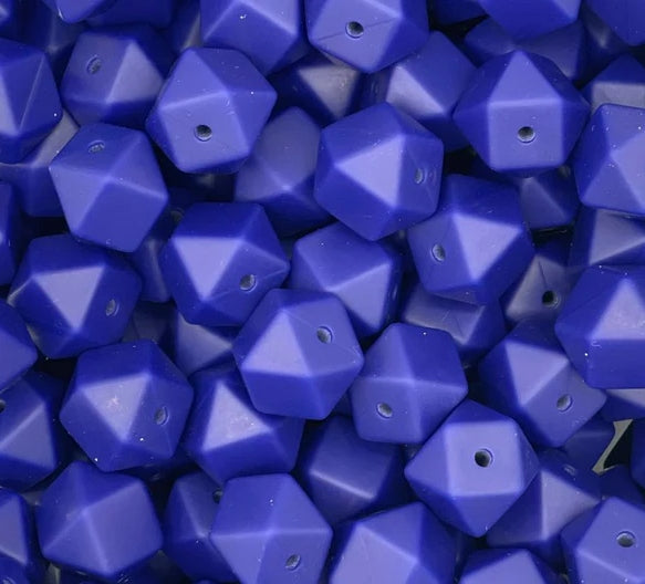 14MM HEXAGON INDIGO #2 (1ct)
