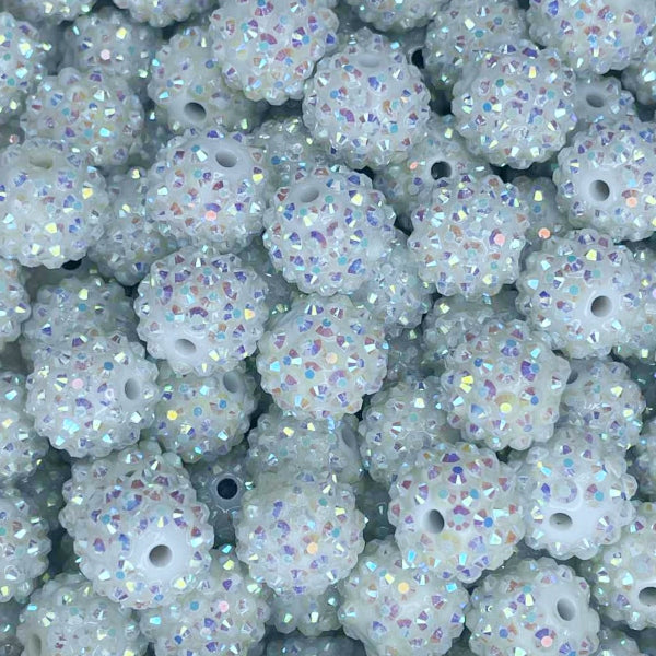 #9 16MM RHINESTONE ACRYLIC SHATTERED OPAL (1ct)