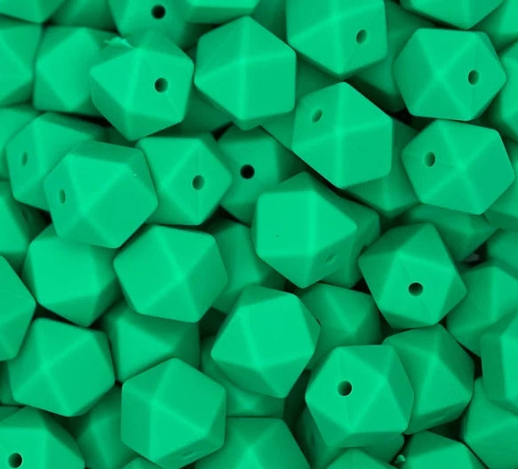 14MM HEXAGON JUNGLE GREEN #30 (1ct)