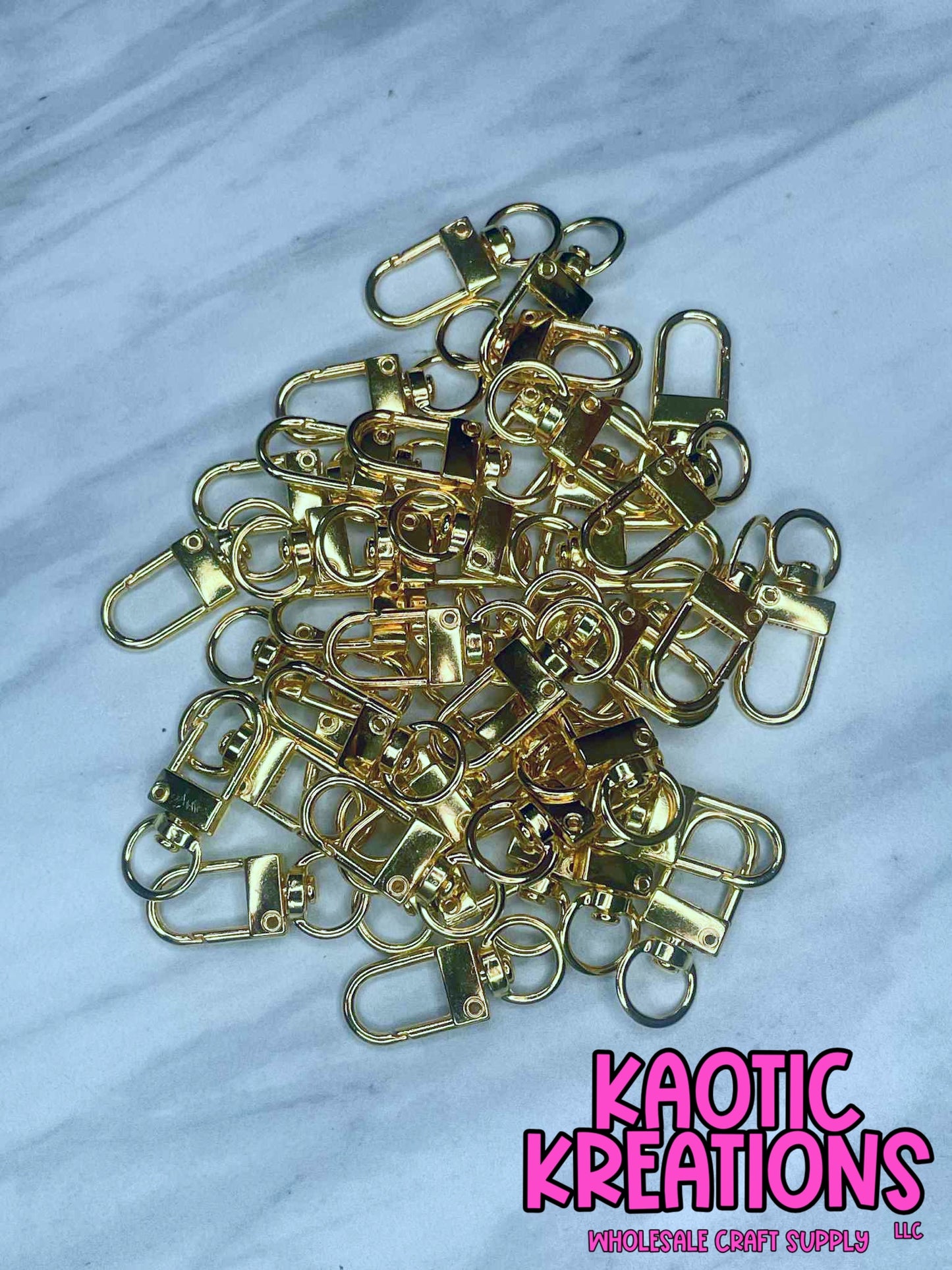 MINI SWIVEL CLASP - #10 YELLOW GOLD (1ct)