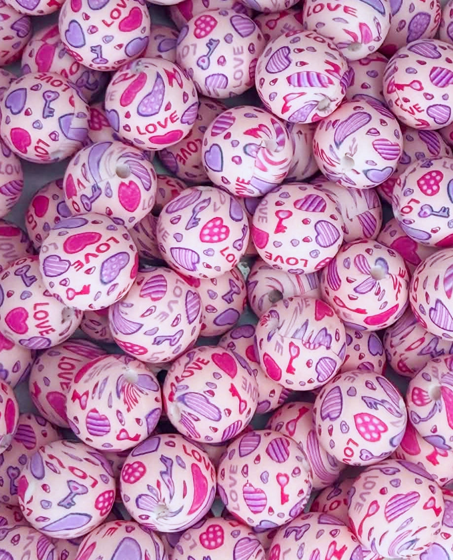 P721 LOVE 15MM PRINT (1ct)