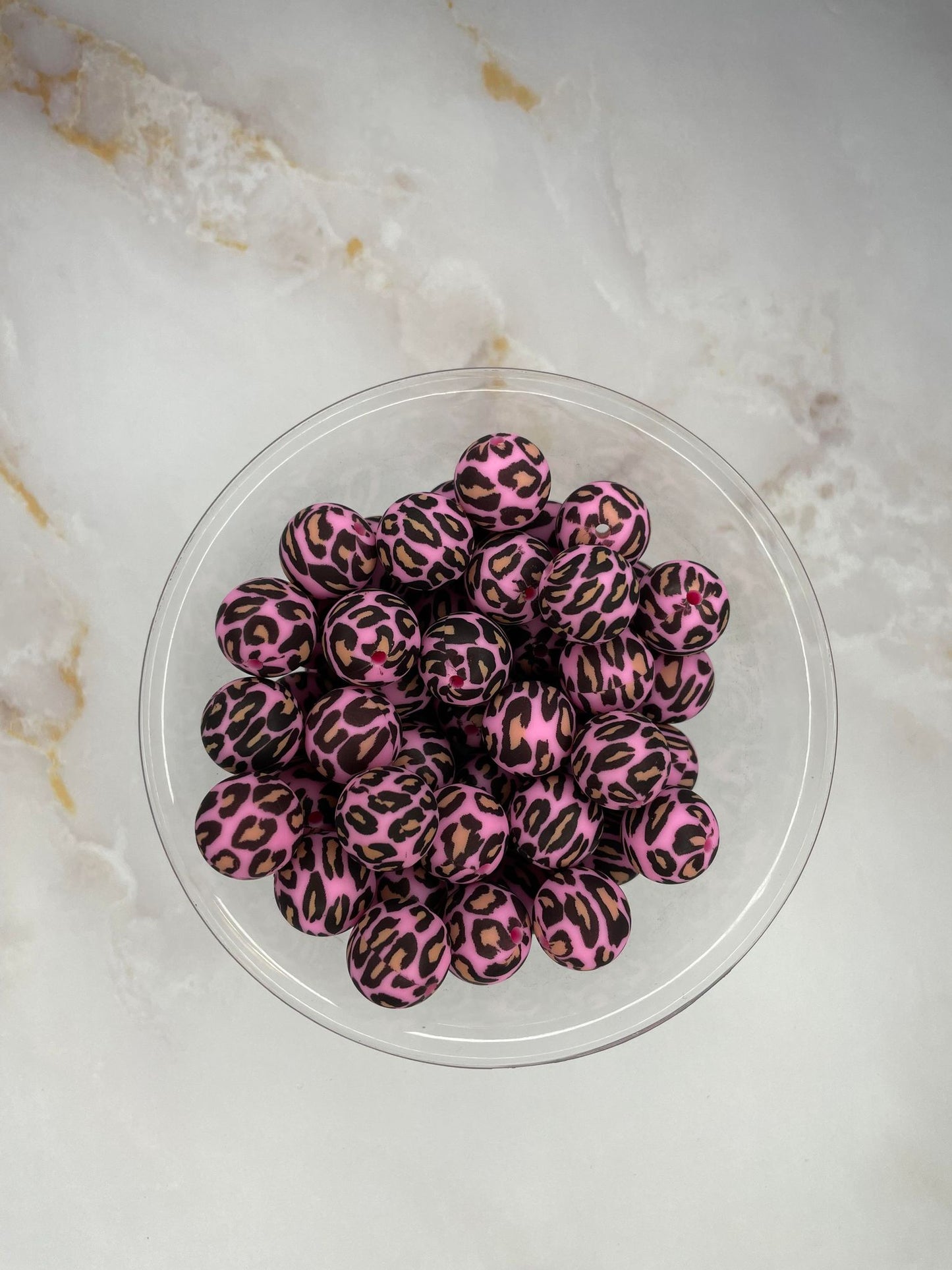 P109 PINK LEOPARD 15MM PRINT (1ct)