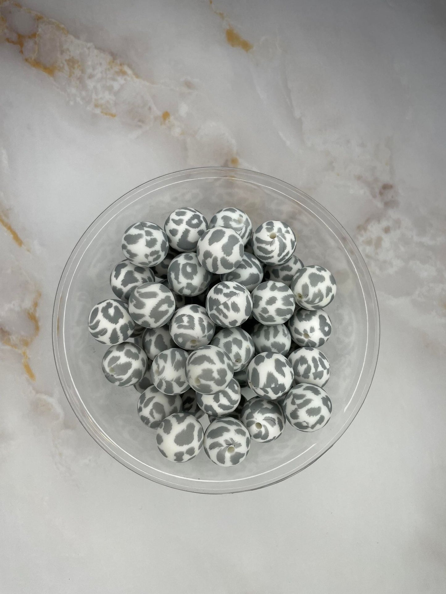 P110 GREY LEOPARD 15MM PRINT (1ct)