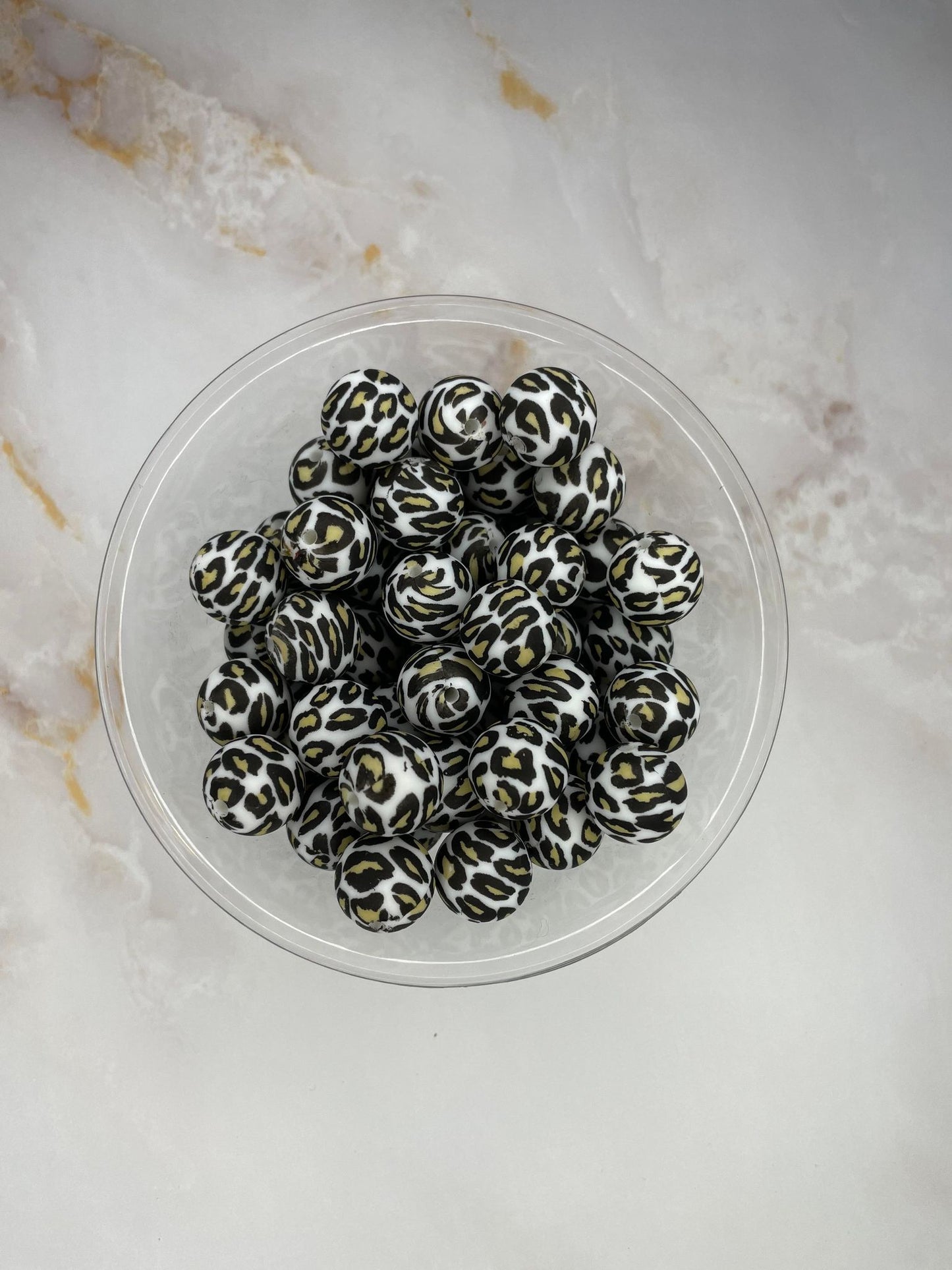 P5 BLACK/CREAM LEOPARD 15MM PRINT (1ct)