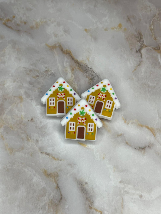 GINGERBREAD HOUSE SILICONE FOCAL #1