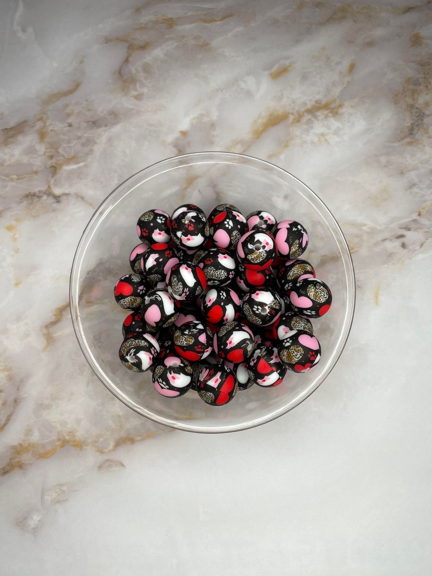 P125 LEOPARD PAW 15MM PRINT (1ct)