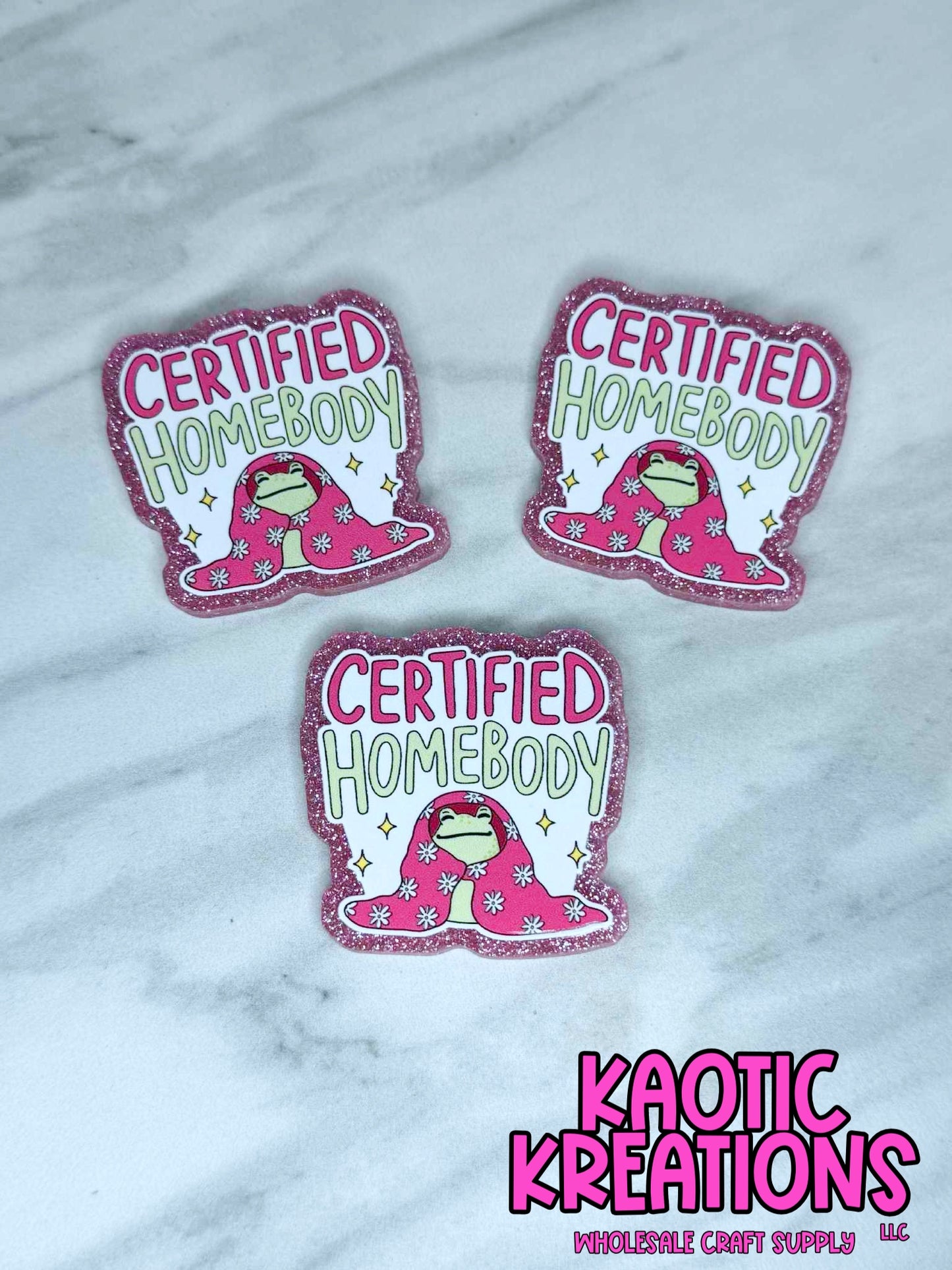 FLATBACK ACRYLIC CERTIFIED HOMEBODY F149 (1ct)