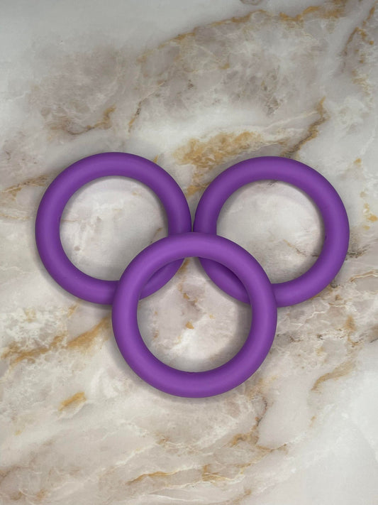 #4 ORCHID 65MM SILICONE RING