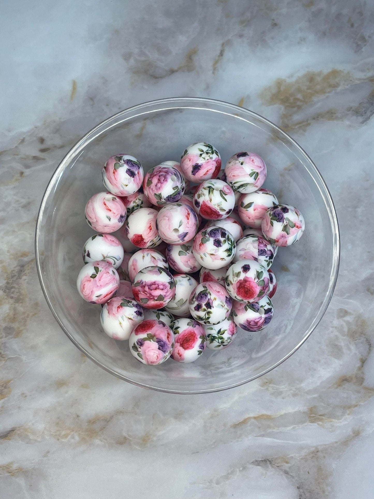 P302 PINK PEONY 15MM PRINT (1ct)