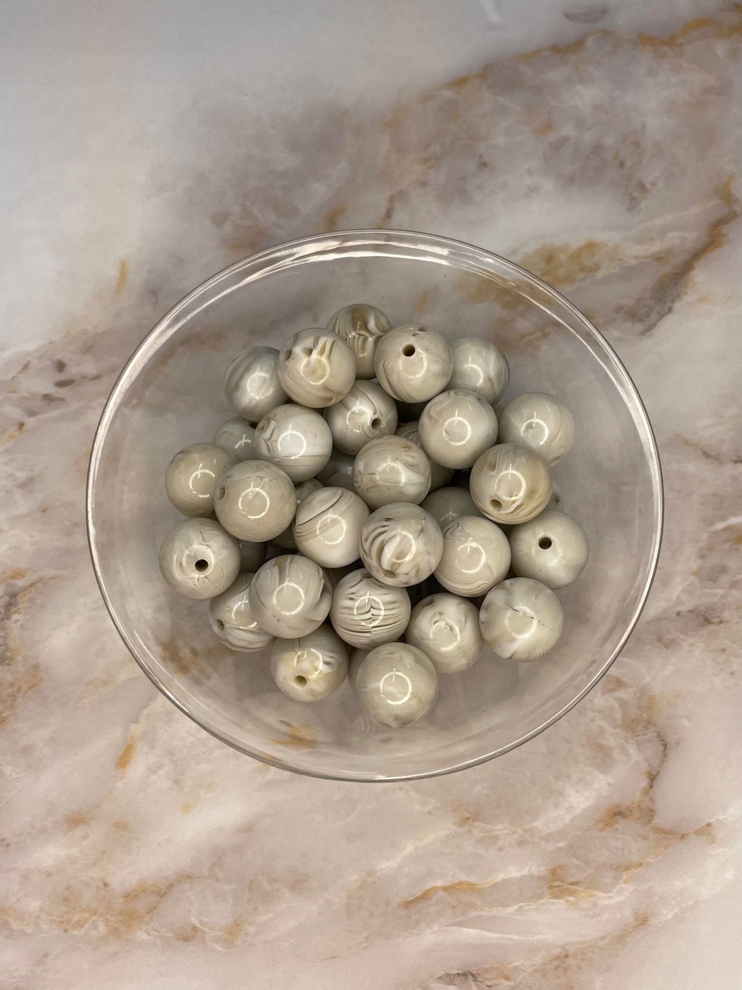 LIQUID SHINY #69 MOCHA MARBLE 15MM