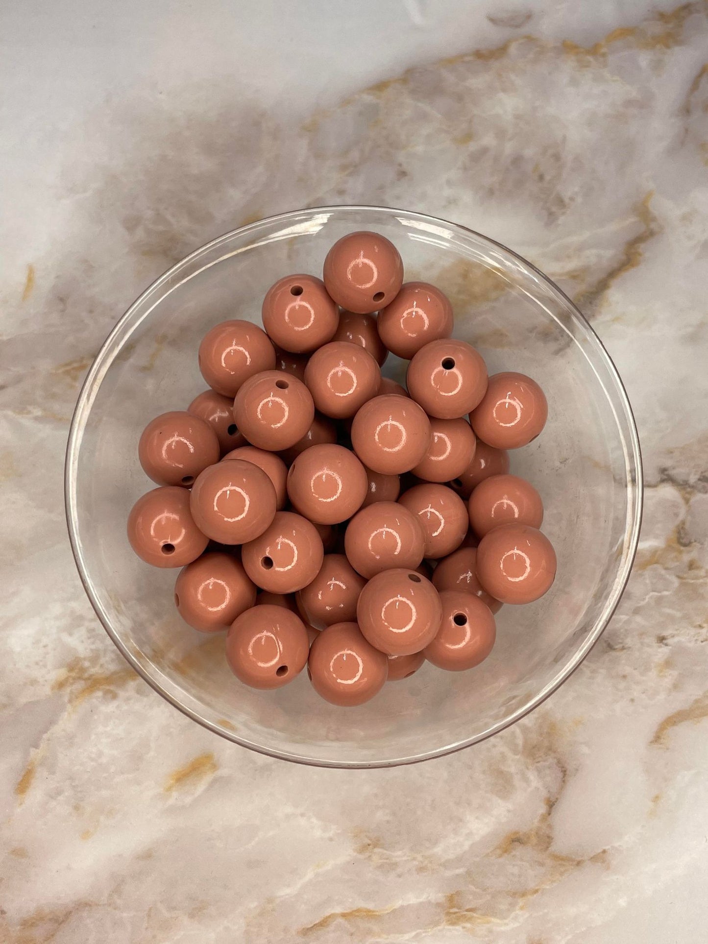 LIQUID SHINY #76 ANTIQUE ROSE 15MM (10ct)