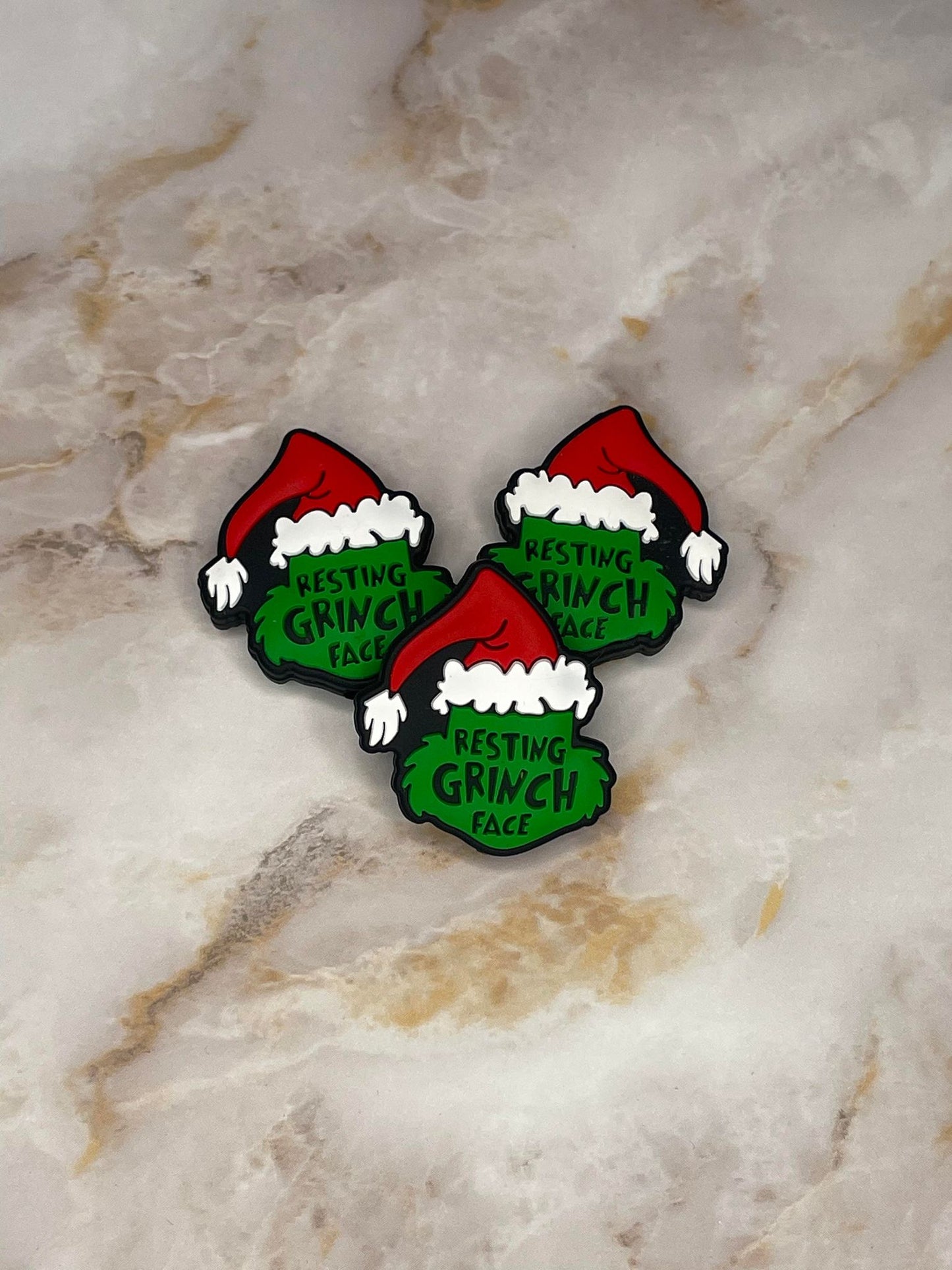 RESTING GRINCH FACE SILICONE FOCAL D359 (1ct)