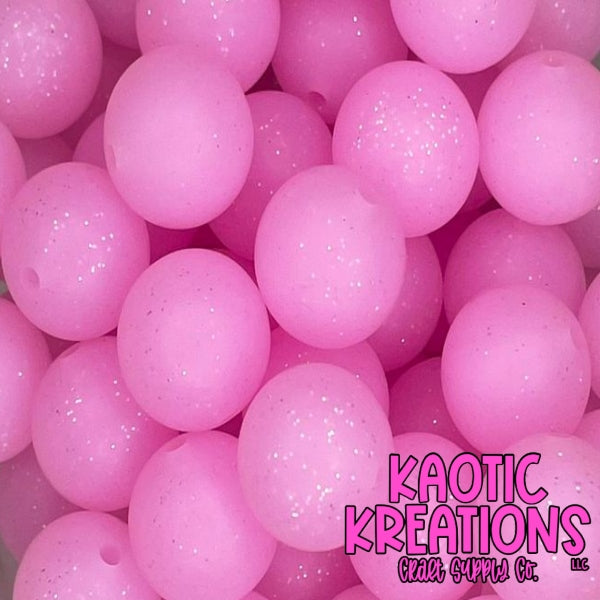 G14 BUBBLEGUM PINK 15MM GLITTER