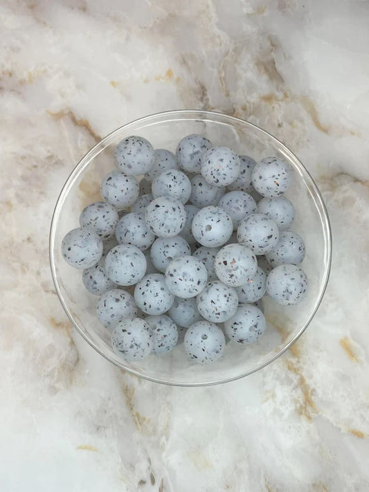 C8 BLACK 15MM CONFETTI GLITTER