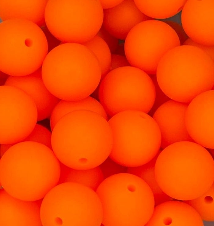 #140 TRAFFIC CONE ORANGE 15MM SOLID (1ct)