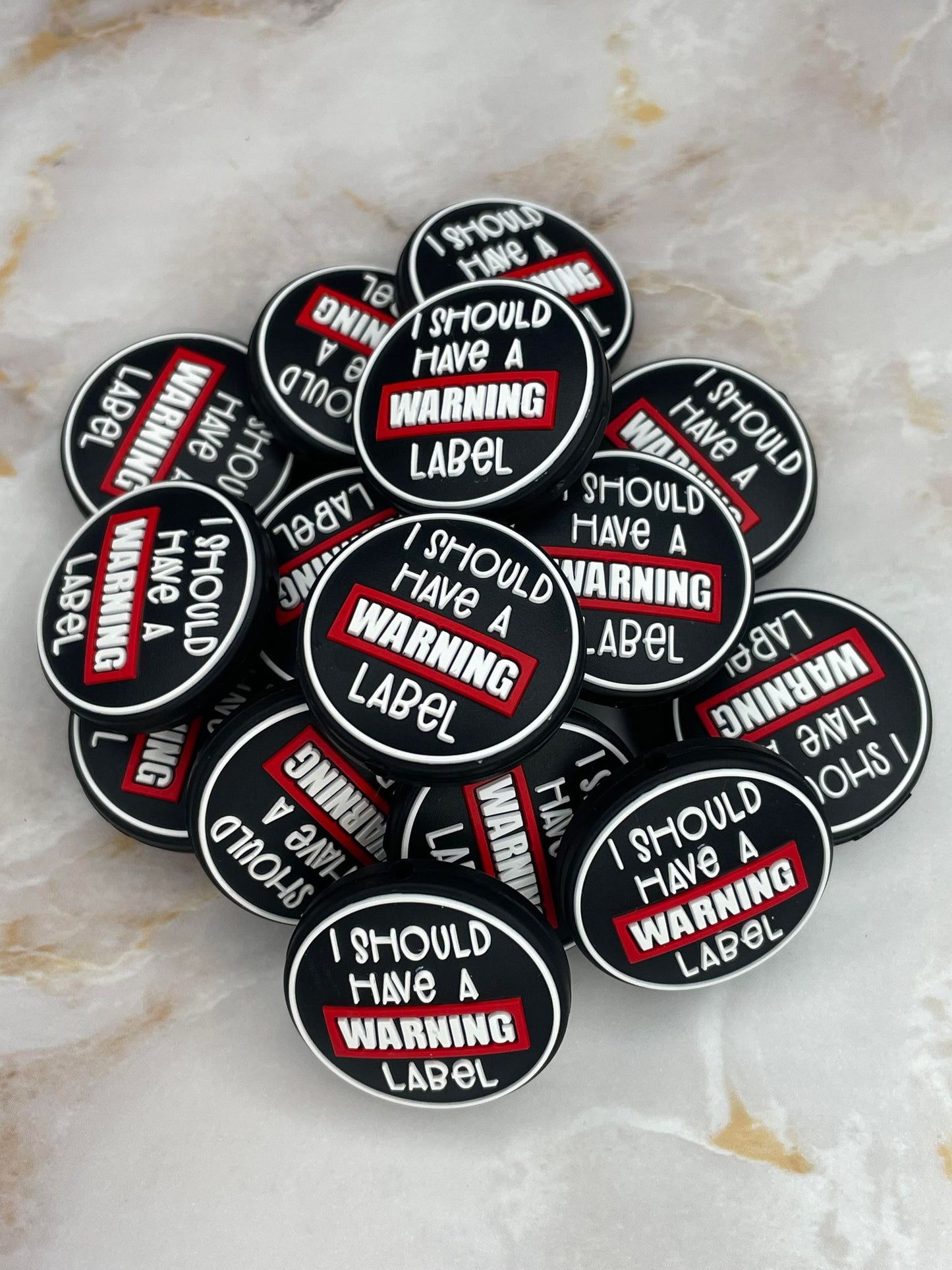 I SHOULD HAVE A WARNING LABEL SILICONE FOCAL D70 (1ct)