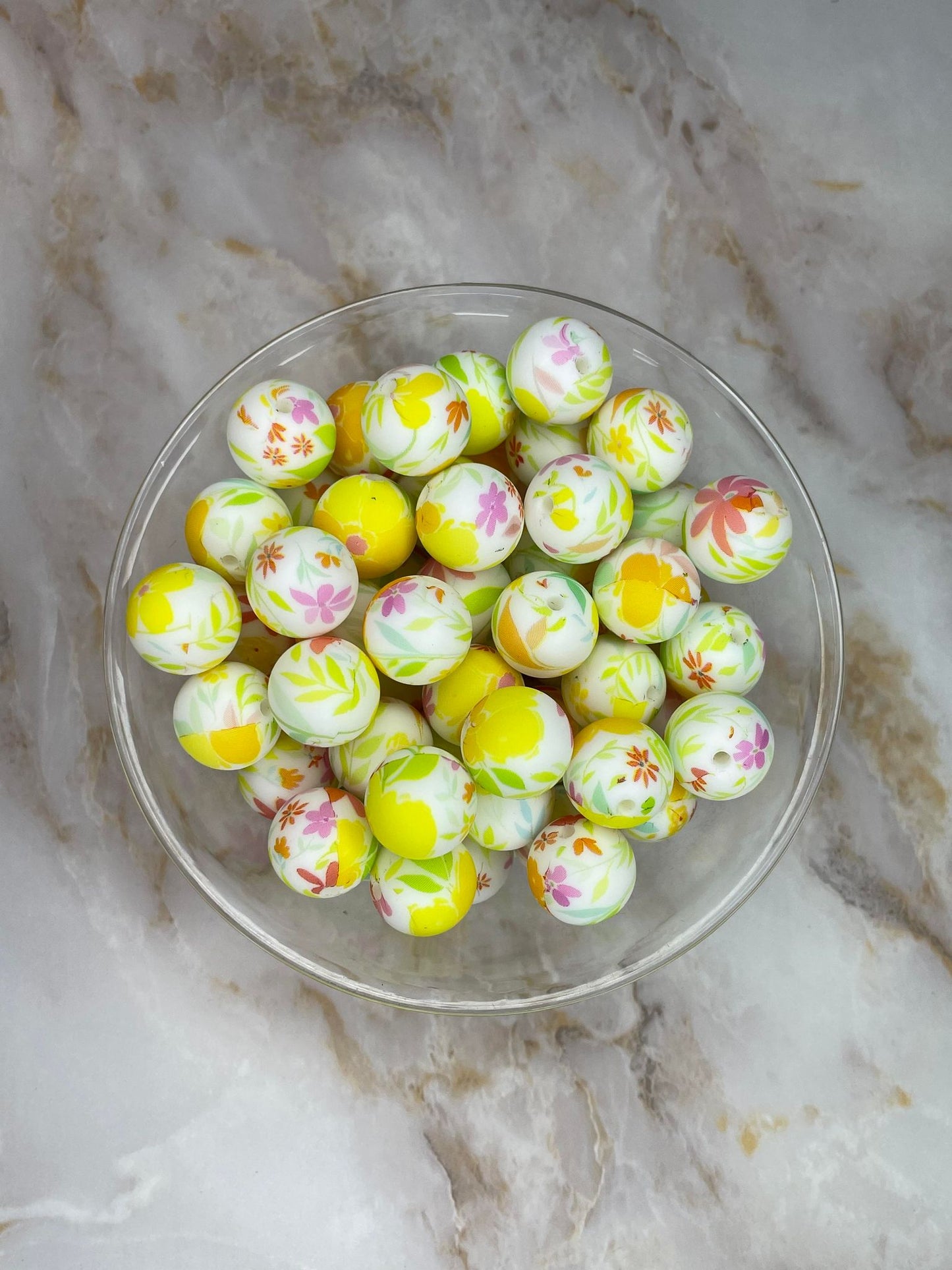 P496 BRIGHT YELLOW FLORAL (1ct)