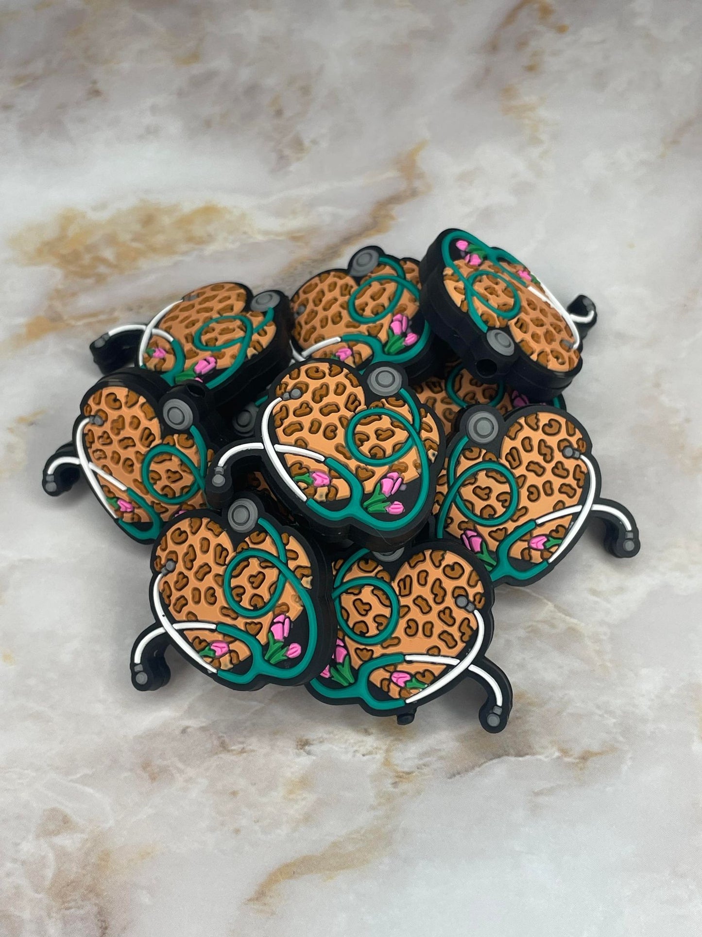 LEOPARD STETHOSCOPE SILICONE FOCAL D413 (1ct)