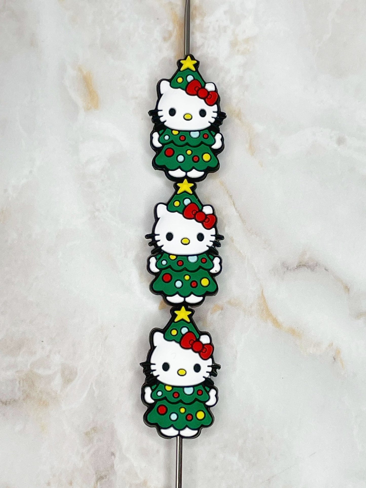 KITTY CHRISTMAS TREE SILICONE FOCAL D623 (1ct)