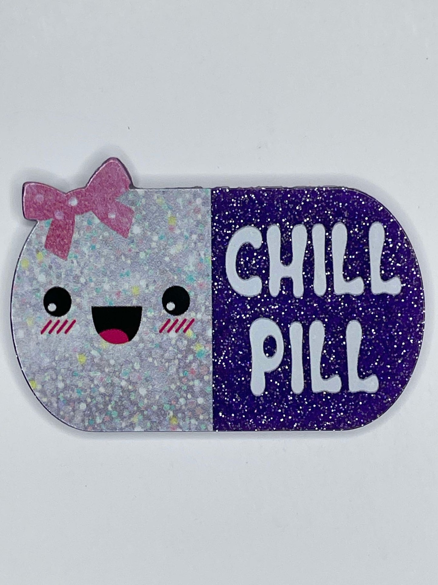 FLATBACK ACRYLIC CHILL PILL F83 (1ct)