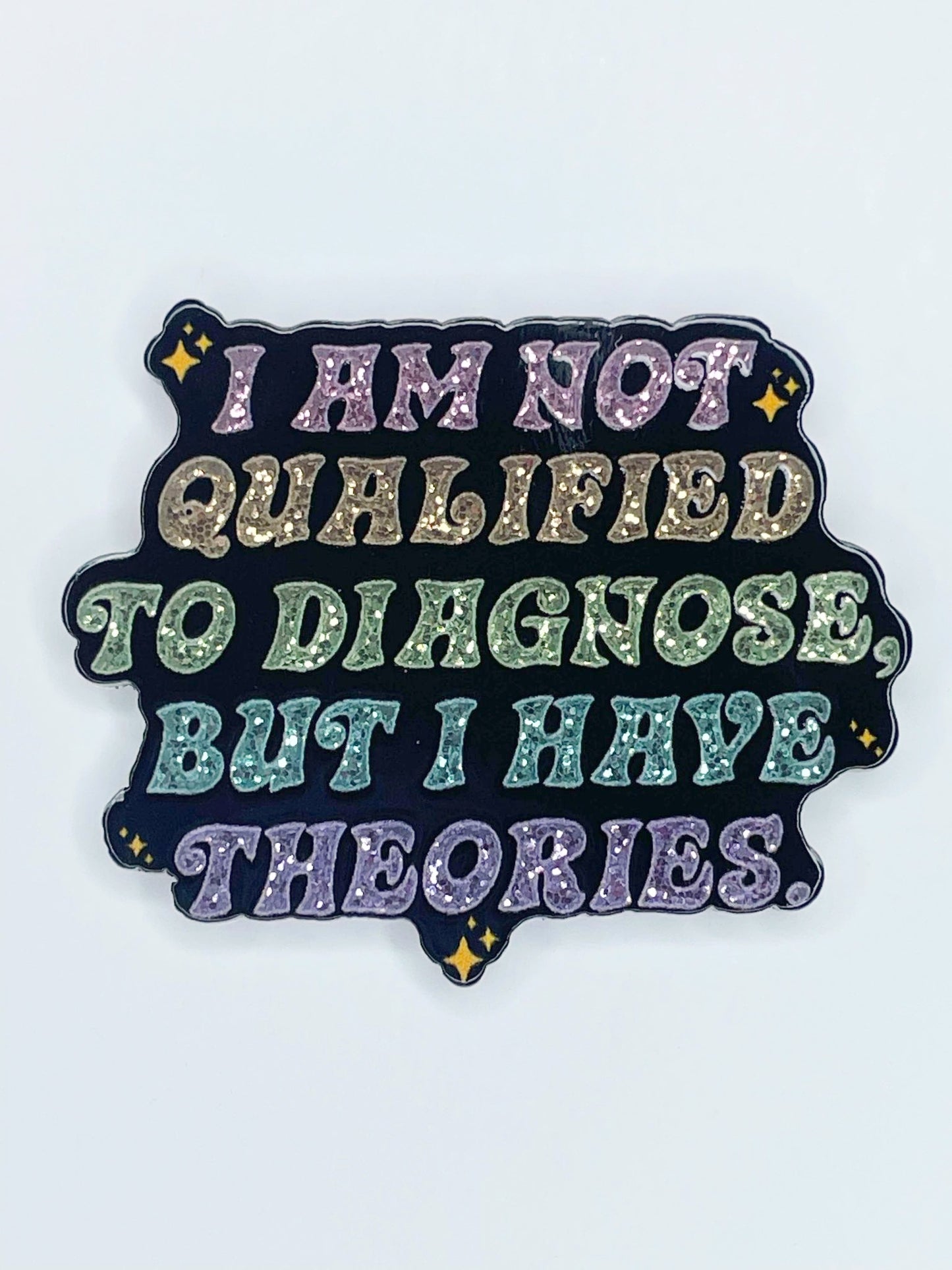 FLATBACK ACRYLIC NOT QUALIFIED F195 (1ct)