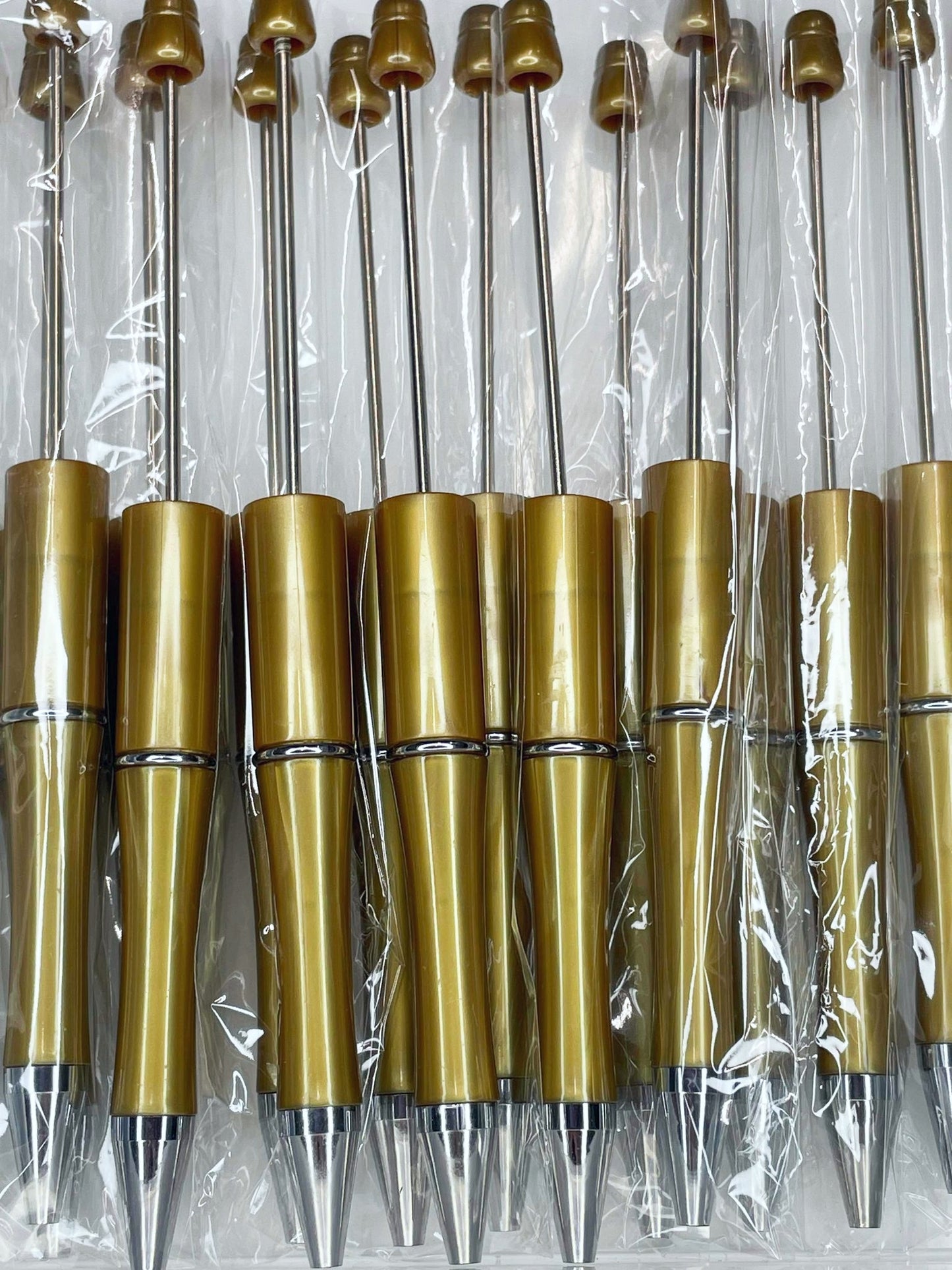 BEADABLE PLASTIC PEN PEARLESCENT COPPER B8 (1ct)