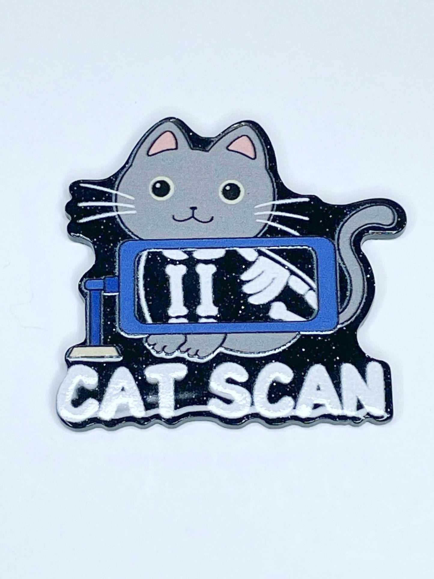 FLATBACK ACRYLIC CAT SCAN F241 (1ct)