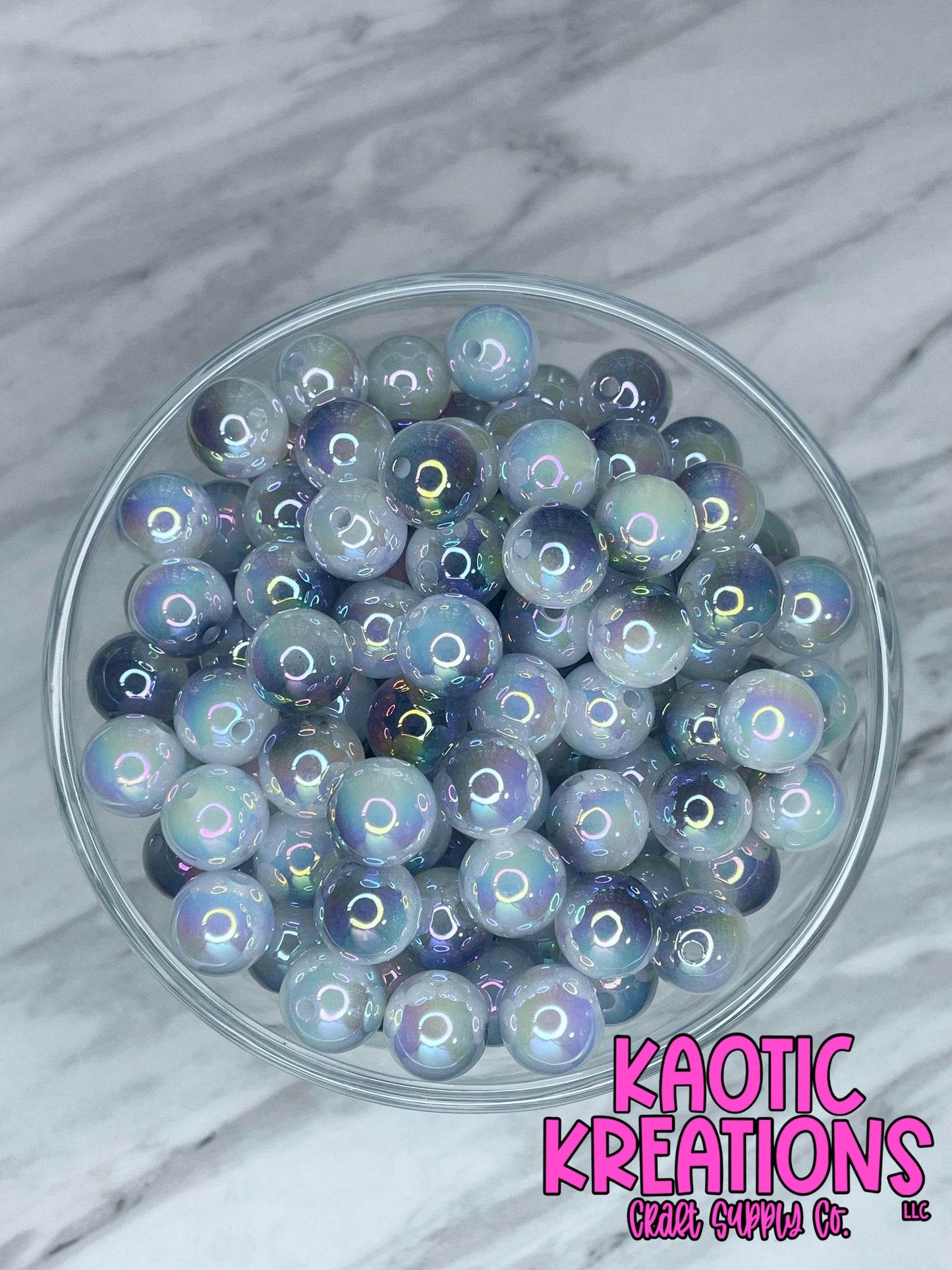 16MM BLACK OMBRE ACRYLIC (1ct)