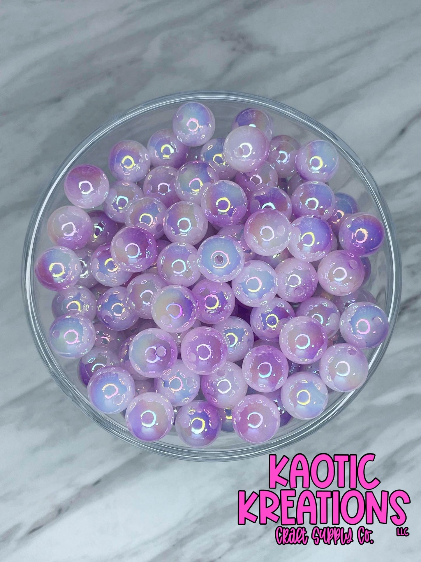 16MM PURPLE OMBRE ACRYLIC (1ct)
