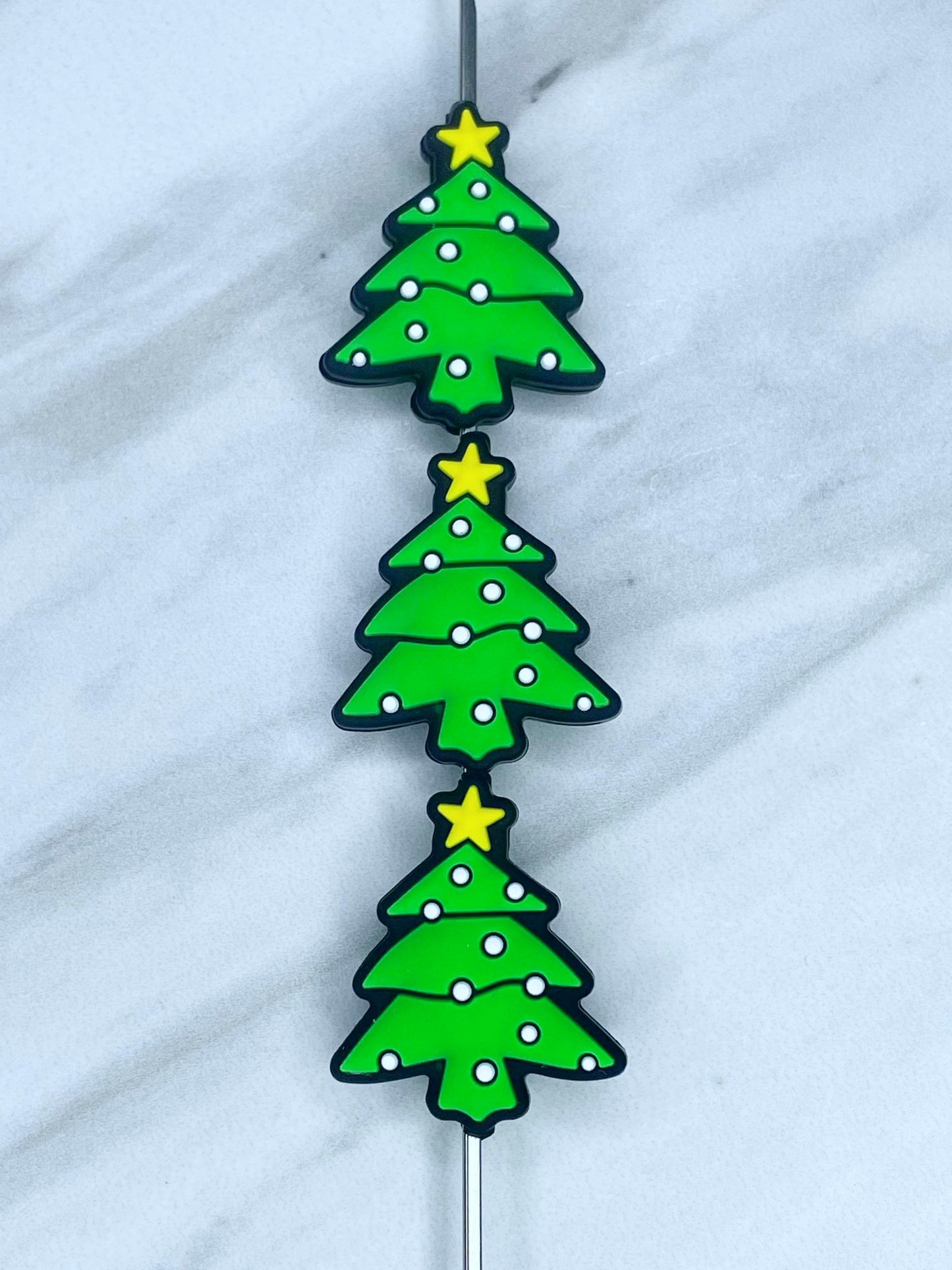 CHRISTMAS TREE SILICONE FOCAL D196 (1ct)