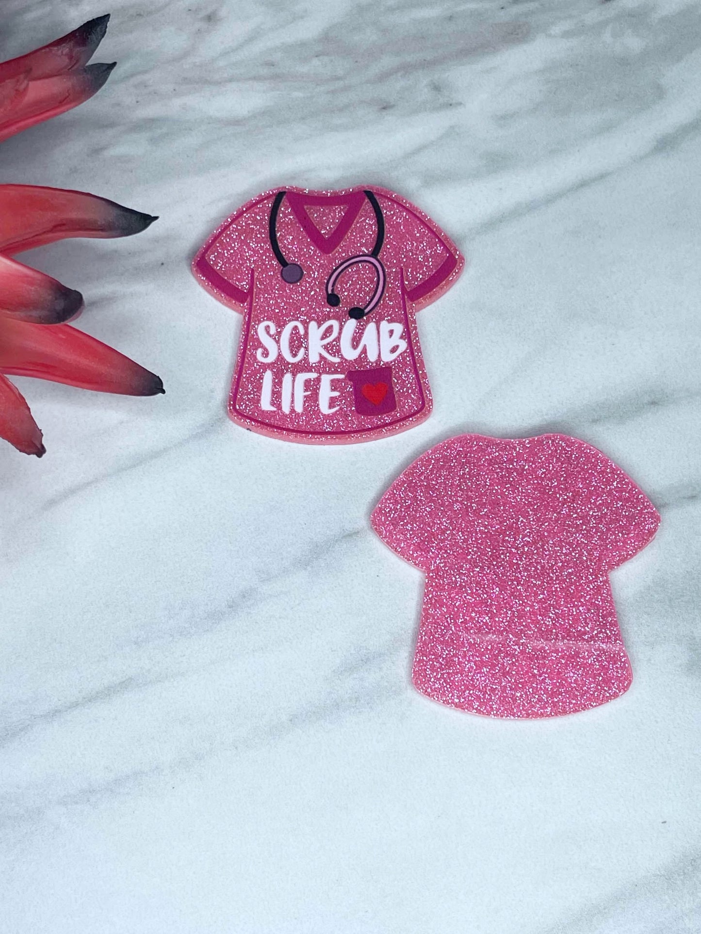 FLATBACK ACRYLIC SCRUB LIFE F320 (1ct)