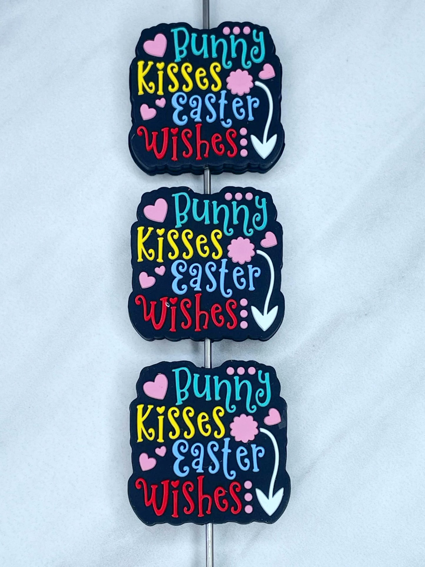 (DISCONTINUED) BUNNY KISSES EASTER WISHES SILICONE FOCAL (1ct)