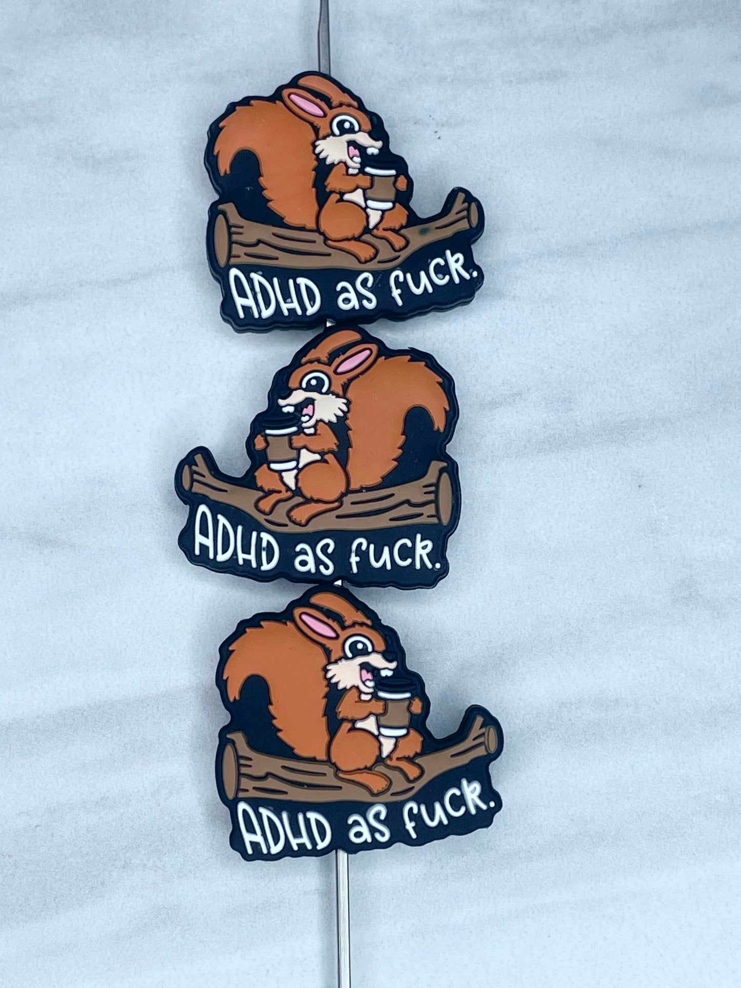 ADHD AS FUCK SILICONE FOCAL D240 (1ct)
