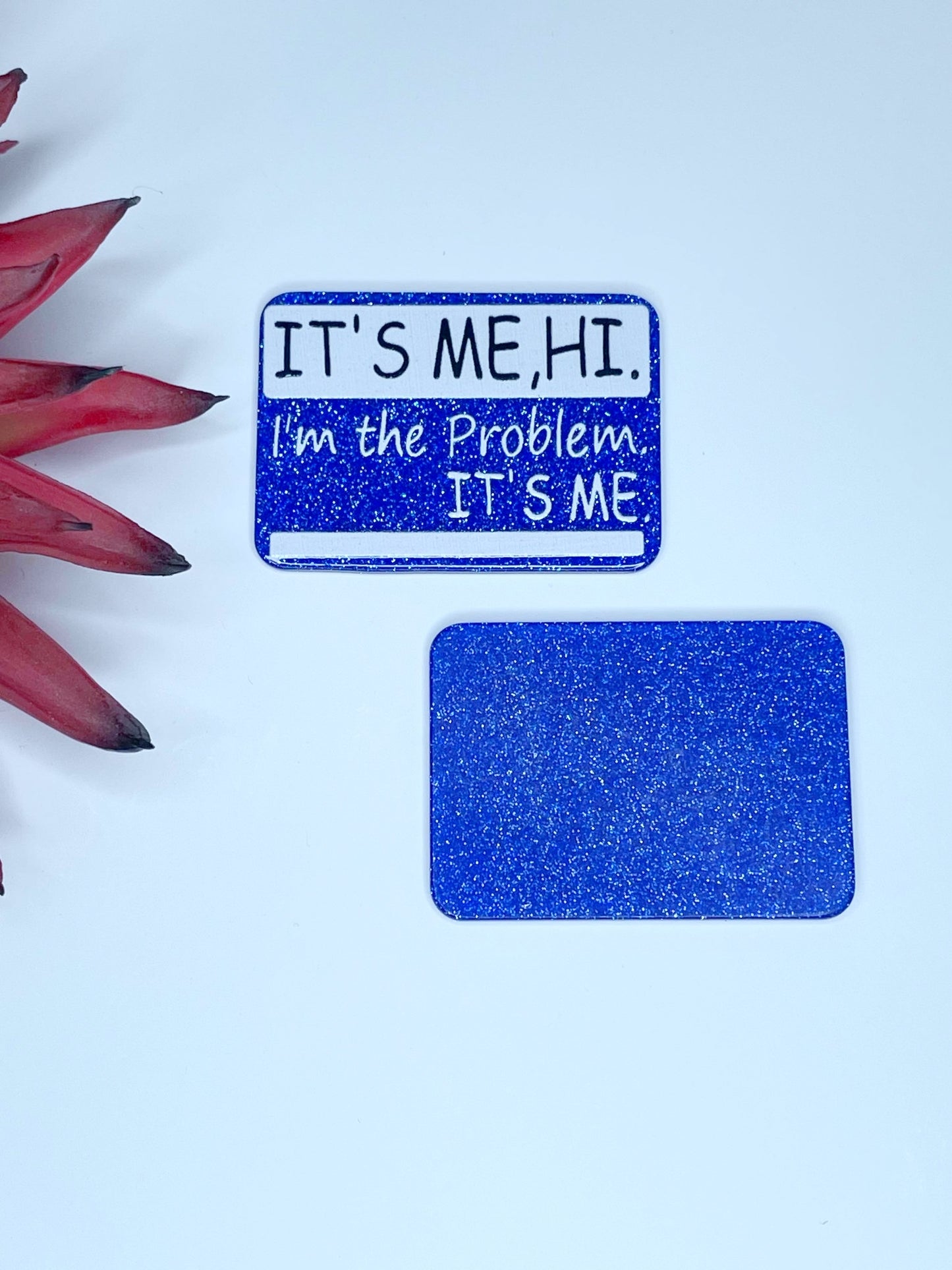 FLATBACK ACRYLIC IT'S ME HI F296 (1ct)