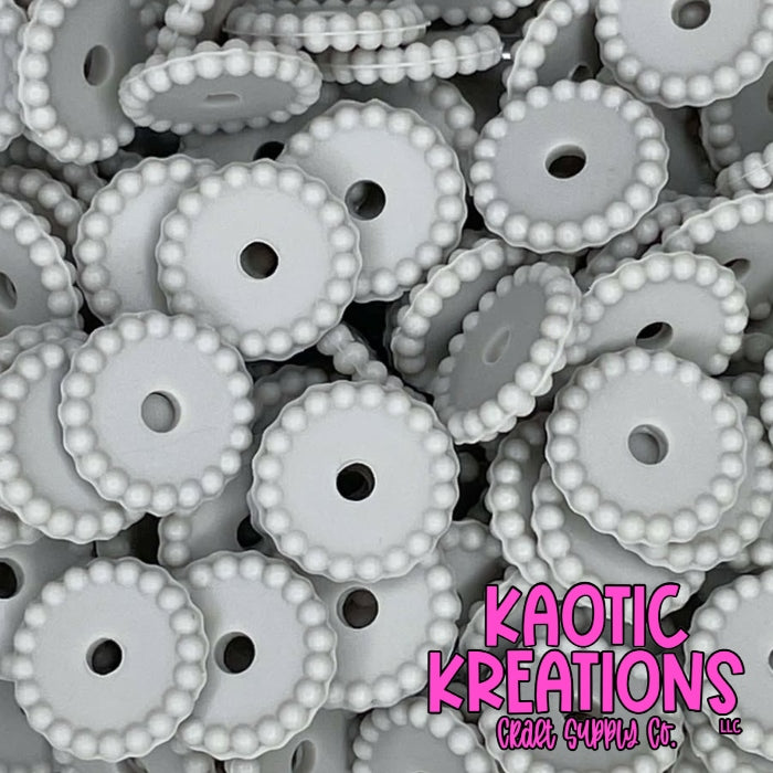 12MM THIN SILICONE SPACER - GREY (1ct)