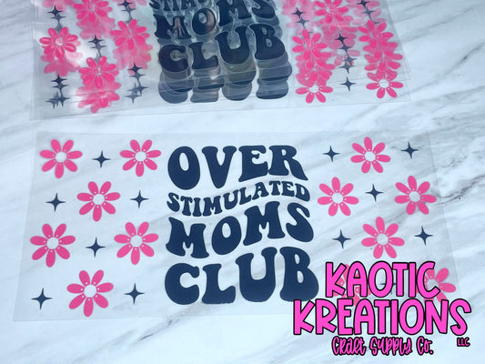 UV DTF 16OZ LIBBY WRAP OVER STIMULATED MOMS CLUB D-050 (1ct)