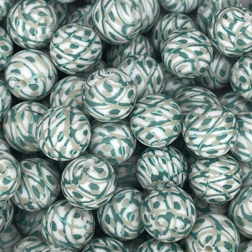 P651 TEAL GRAVEL 15MM PRINT (1ct)