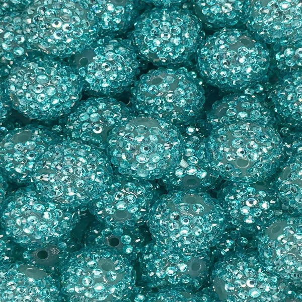 #13 20MM RHINESTONE ACRYLIC ARUBA (1ct)