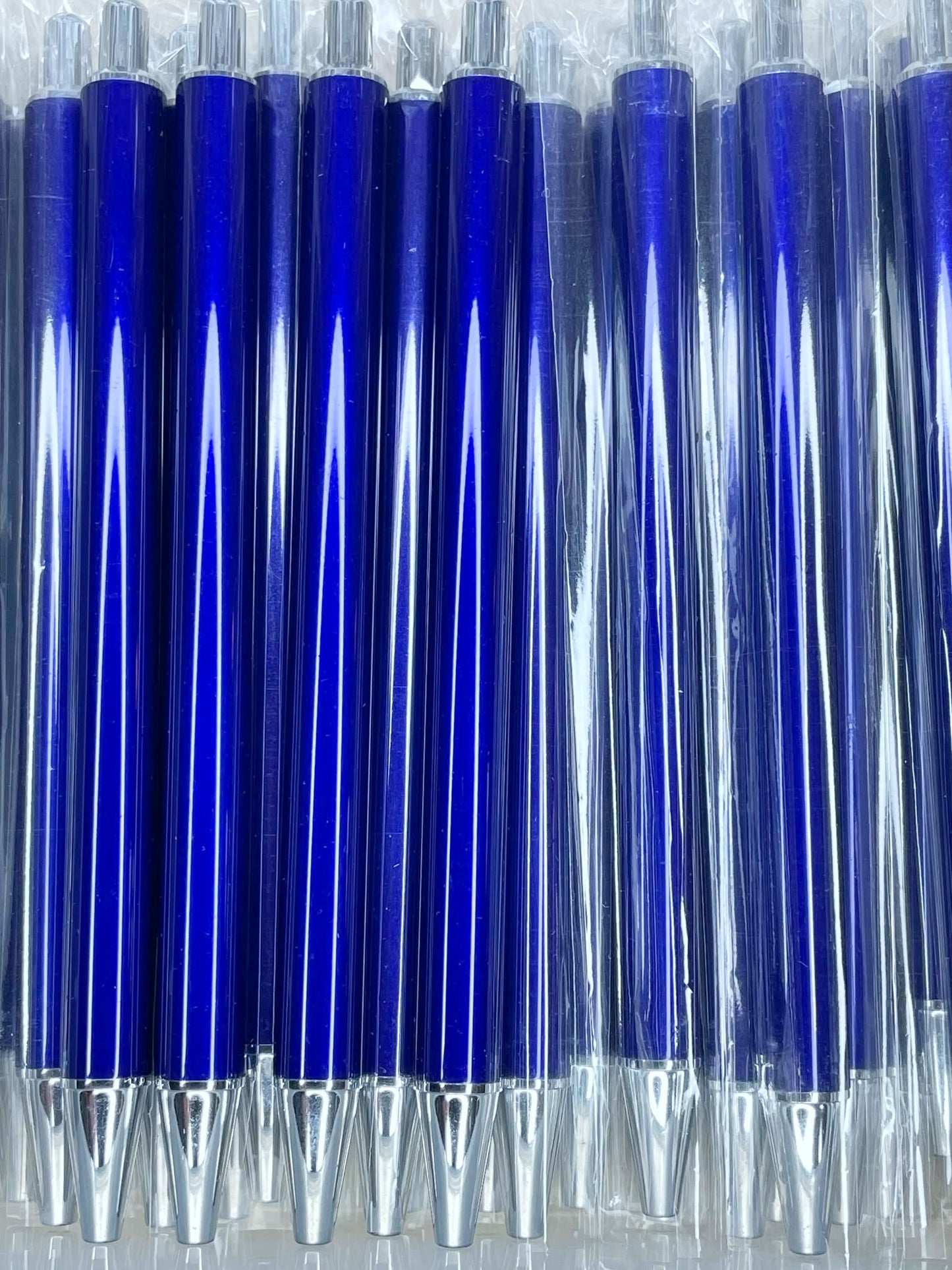 NON-BEADABLE METAL PEN #40 DEEP BLUE (1ct)