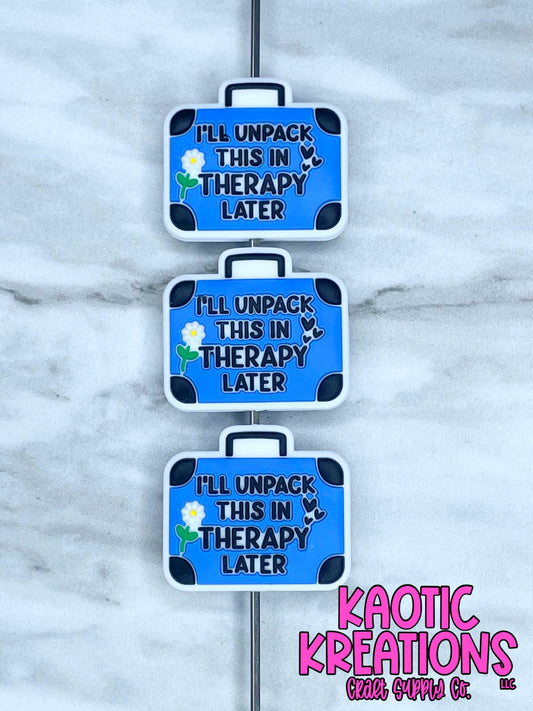 I'LL UNPACK THIS IN THERAPY LATER SILICONE FOCAL D327 (1ct)